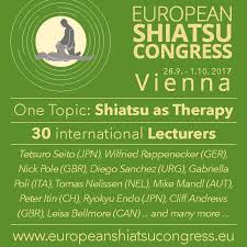 European Shiatsu Congress Vienna 2017 - Shiatsu Masunaga Amsterdam